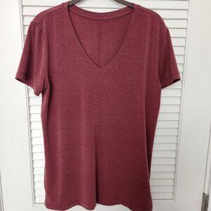 Zella Ava V-Neck Performance T-Shirt - Size M